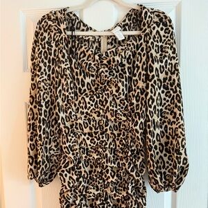H&M Animal Print Dress
